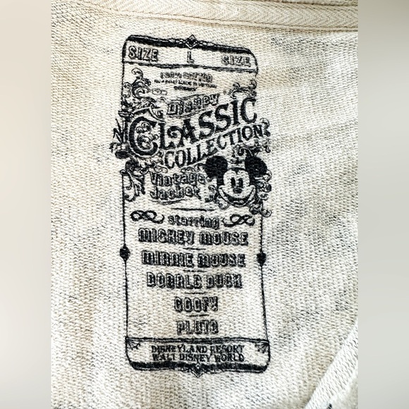 Disney Classic Collection Zip Up Hooded Jacket Size Large - Picture 9 of 11